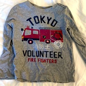 Tea Collection Long-Sleeved Shirt, Size 3